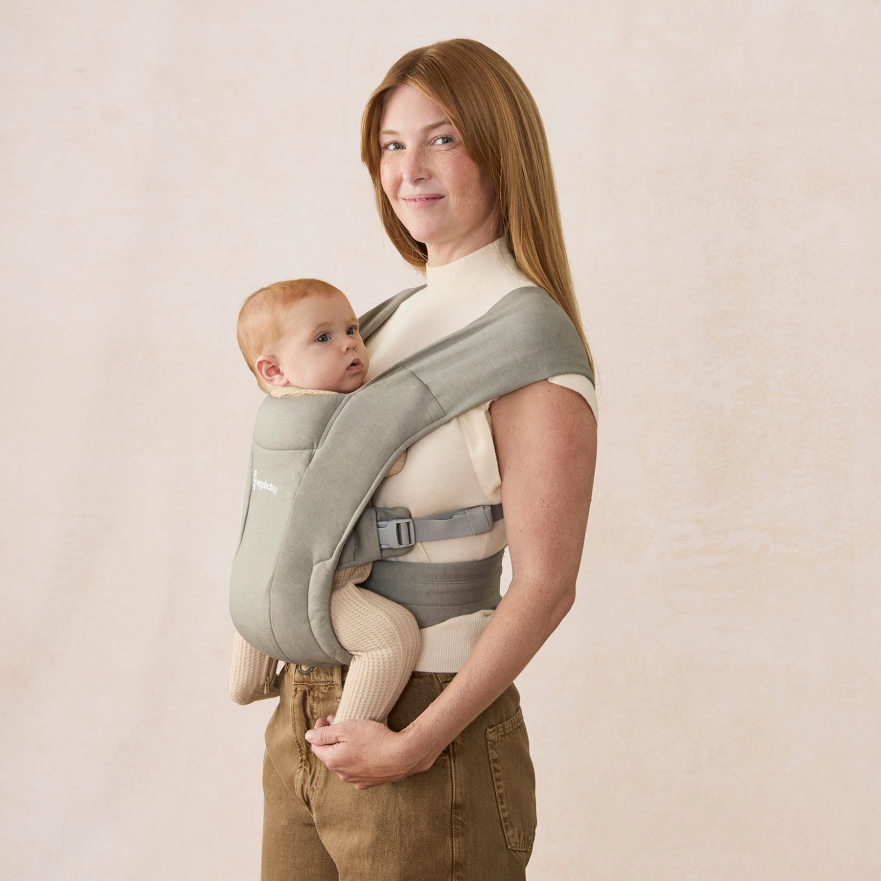Ergobaby Embrace nosiljka, Soft Olive - Slika 9