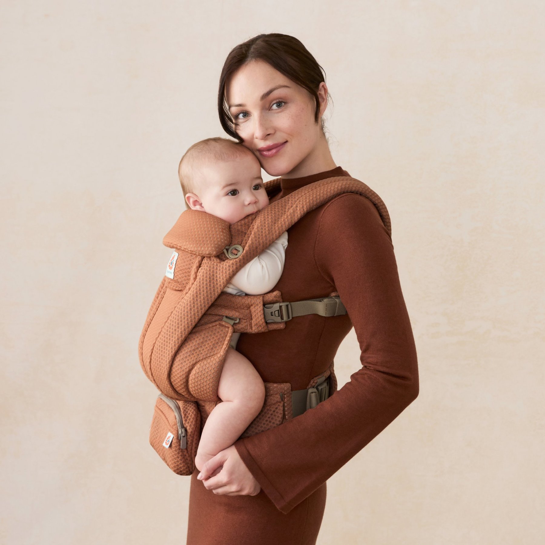 Ergobaby Omni Deluxe Mesh nosiljka - Canyon Clay - Slika 9