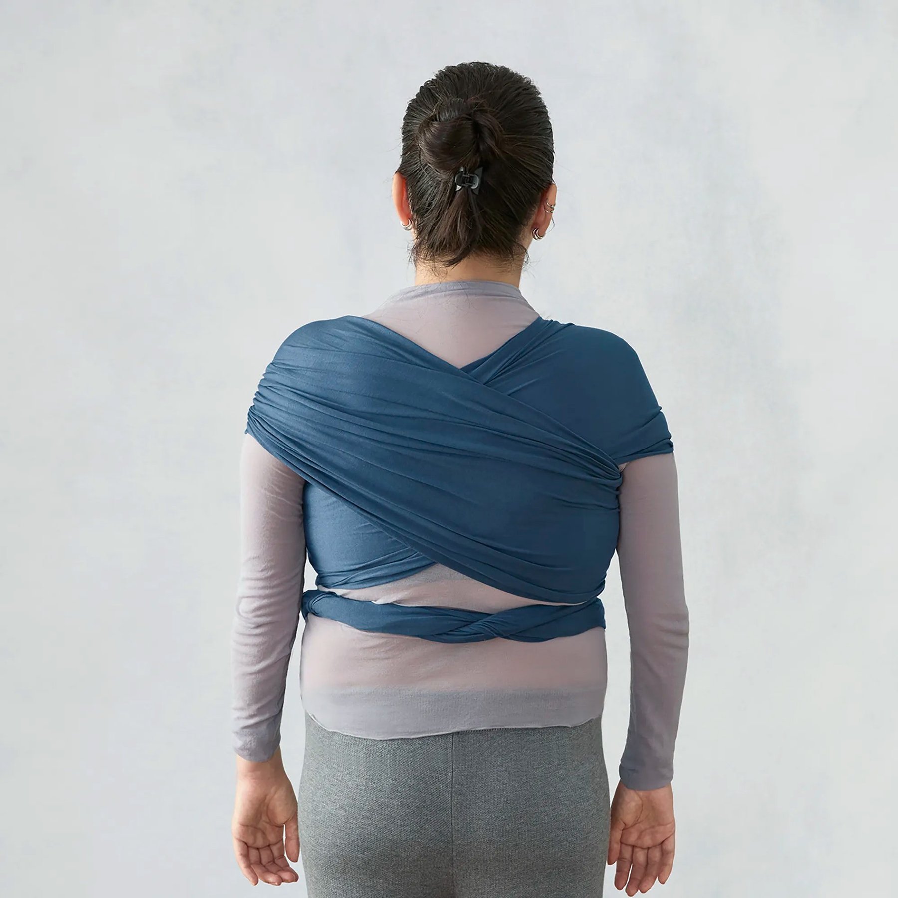 Ergobaby Aura marama Sustainable Knit - Twilight Navy - Slika 9
