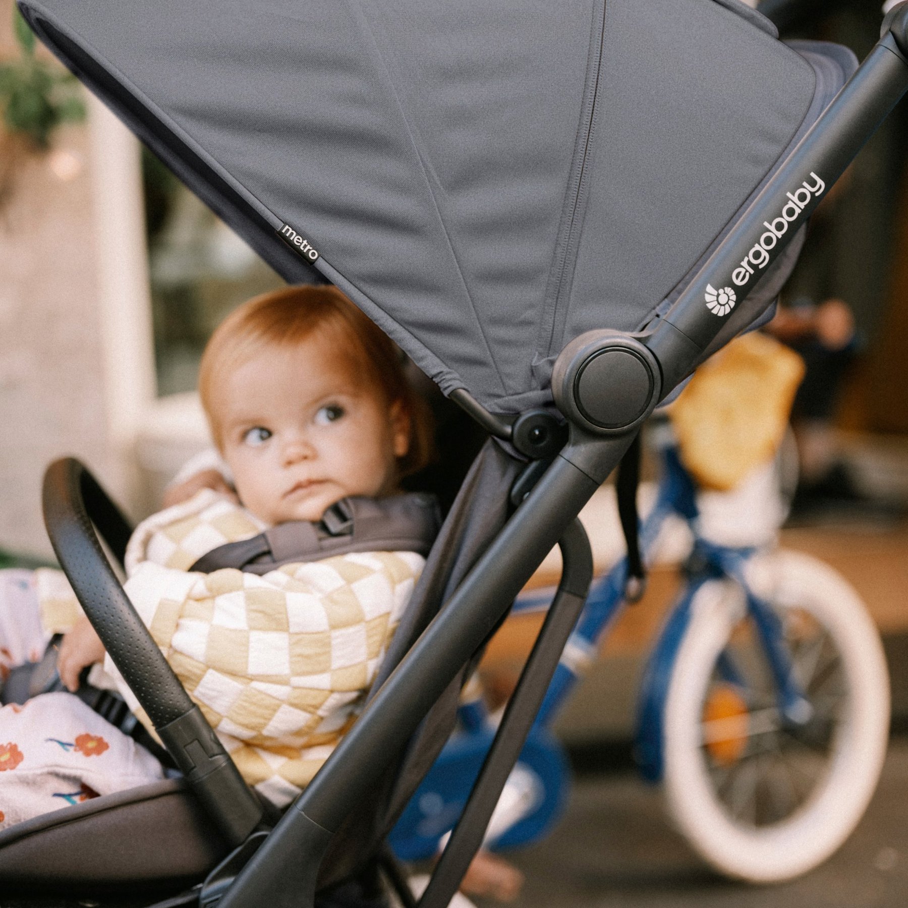 Ergobaby Metro 3 dječja kolica - Soft Olive - Slika 7