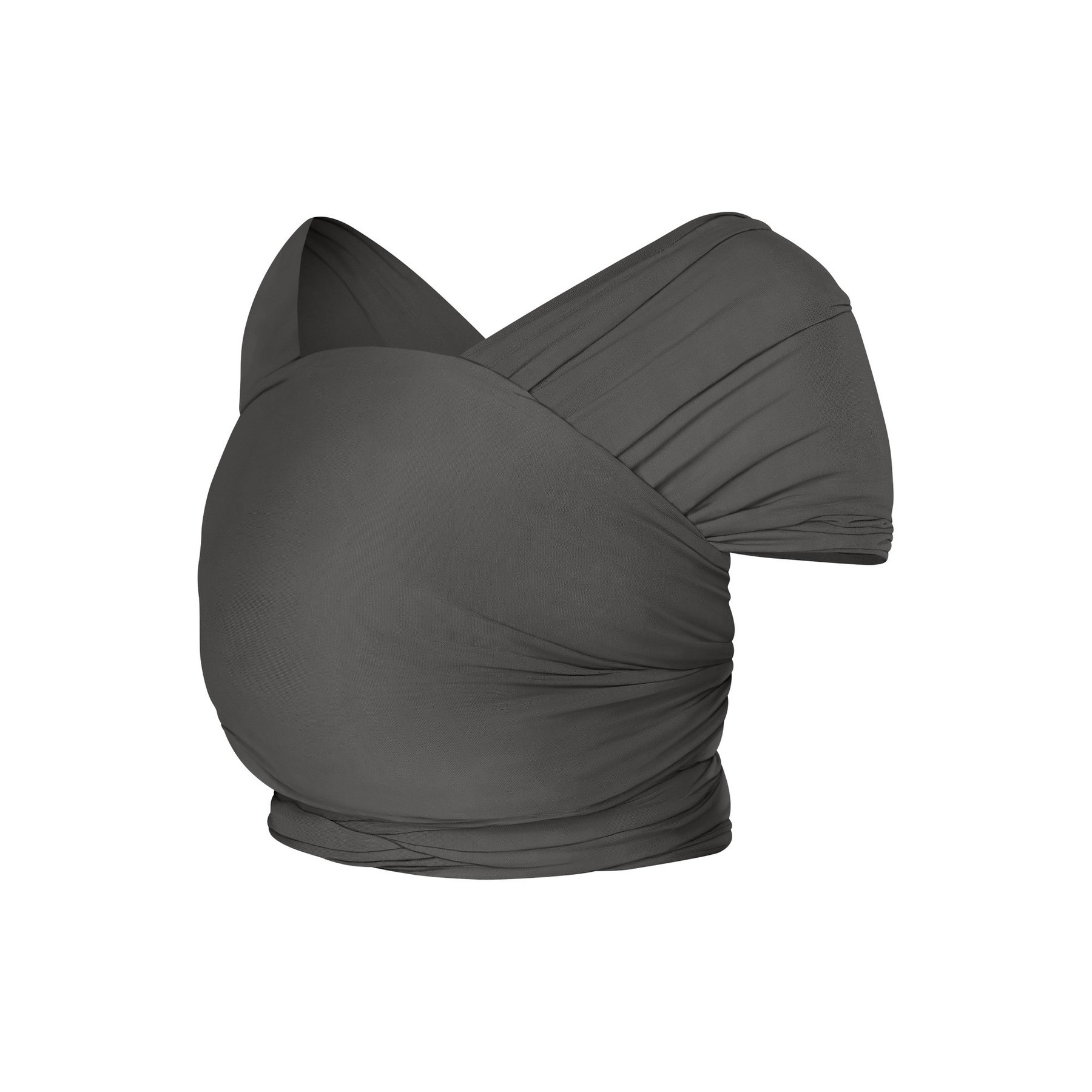 Ergobaby Aura marama Sustainable Knit - Soft Black - Slika 12