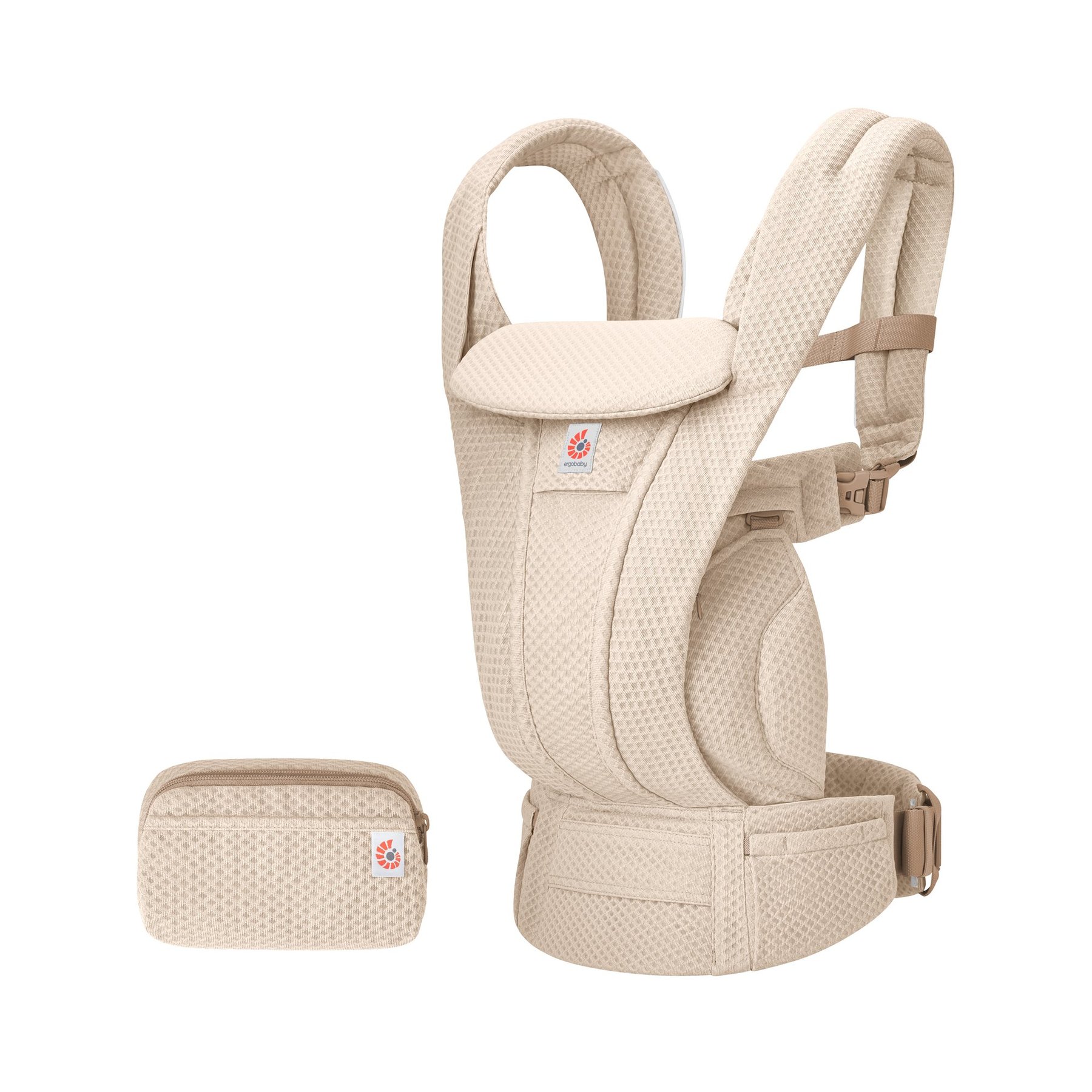 Ergobaby Omni Deluxe Mesh nosiljka - Natural Beige - Slika 14