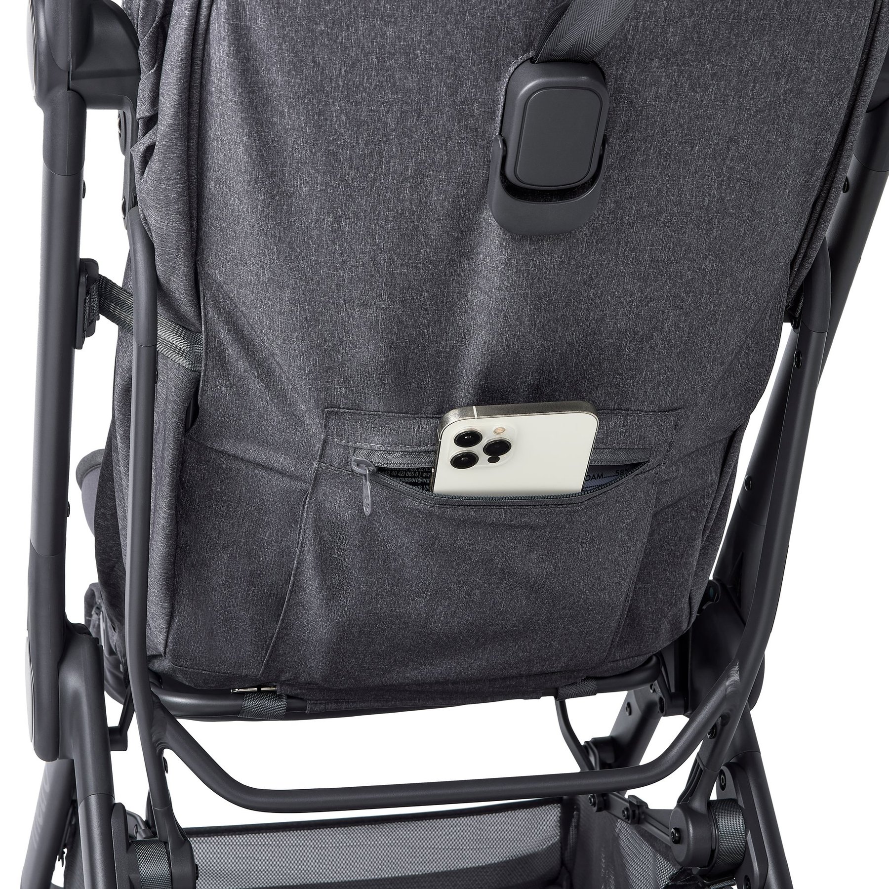 Ergobaby Metro 3 Deluxe kompaktna gradska kolica - Pearl Grey - Slika 11