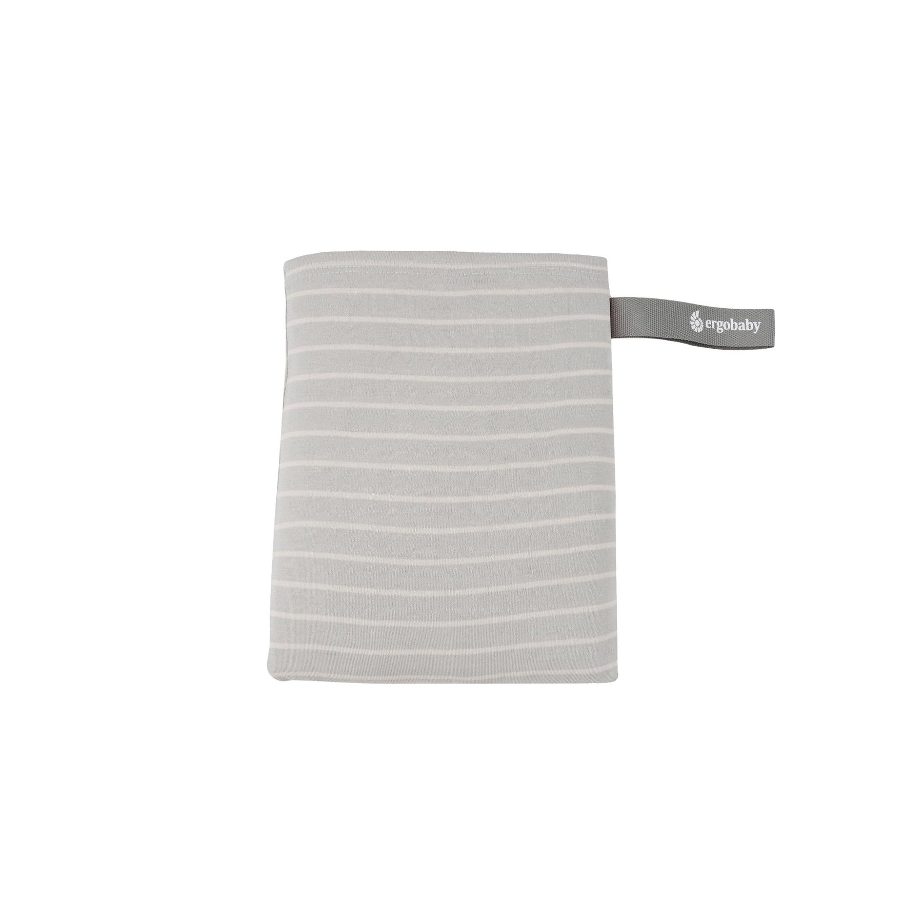 Ergobaby Aura marama Sustainable Knit - Grey Stripes - Slika 13