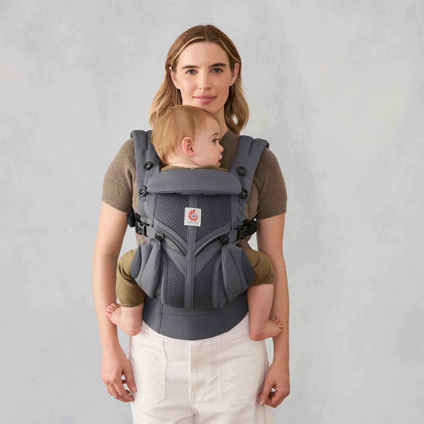 Ergobaby Omni Classic Mesh nosiljka, Charcoal Grey - Slika 3