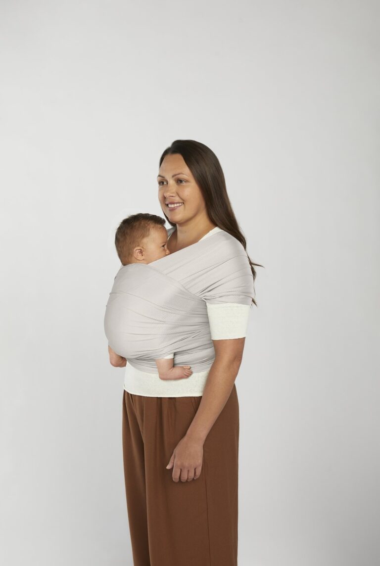 Ergobaby Aura marama Sustainable Mesh - Soft Grey