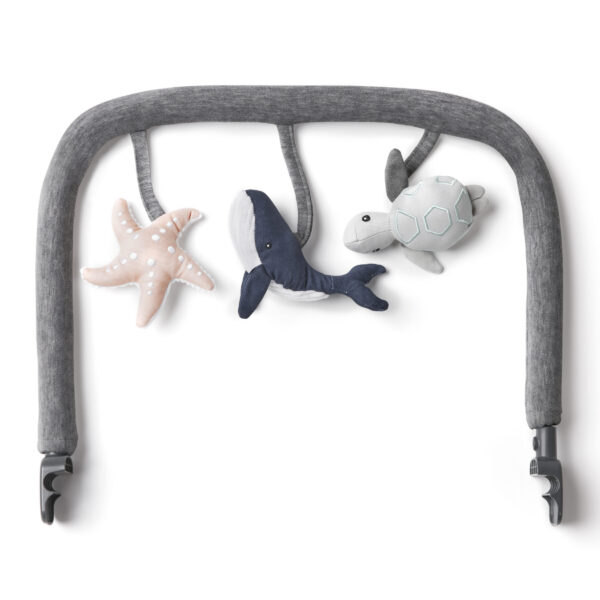 Ergobaby Evolve luk s igračkama Charcoal Grey
